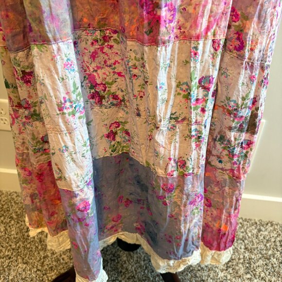 Magnolia Pearl Pressed Flowers Dress #2089  RARE - NWT final price - Picture 5 of 10